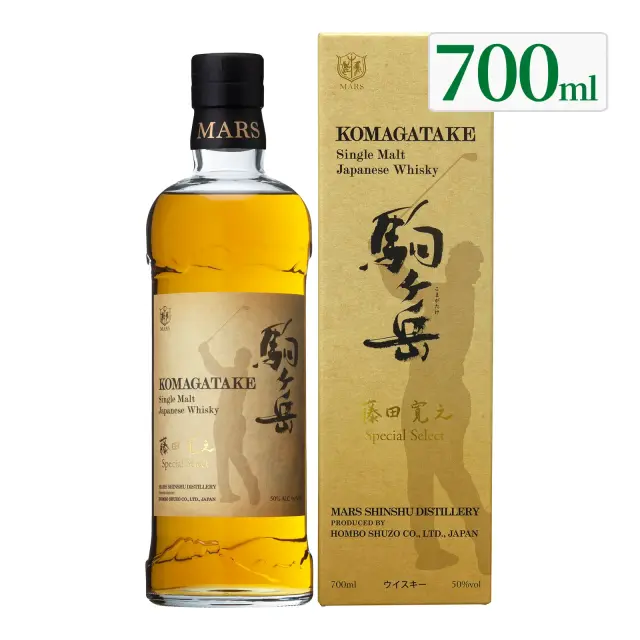 ウイスキー シングルモルト駒ヶ岳 藤田寛之 Special Select 50度 700ml