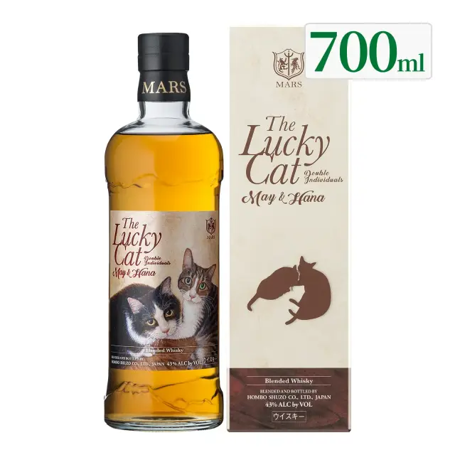 ウイスキー The Lucky Cat Double Individuals May & Hana 43度 700ml