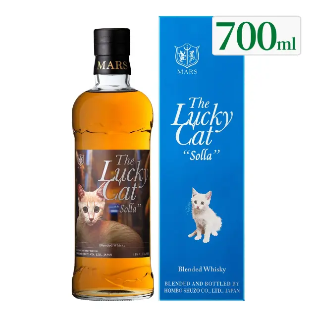 ウイスキー The Lucky Cat Solla 43度 700ml