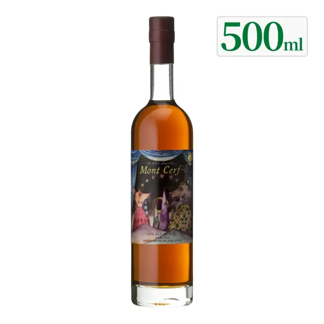 リキュール MARS absinthe Mont Cerf (マルス アブサン モン セール) 63度 500ml
