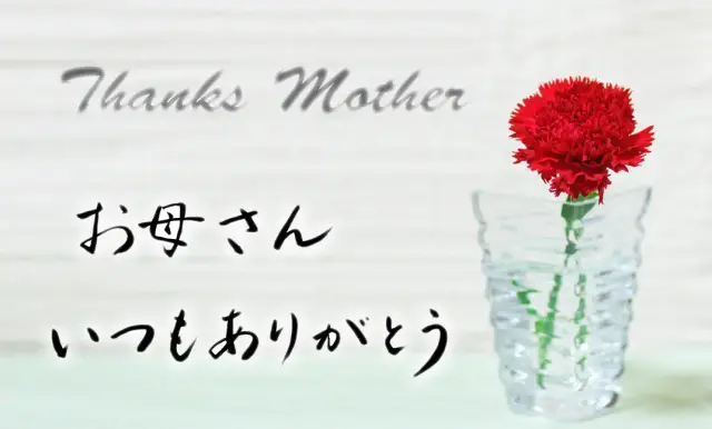 お母さんいつもありがとう